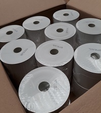 Sans Marque Lot de 10 rouleaux papier thermique - rouleau de caisse 80 x 80  mm à prix pas cher
