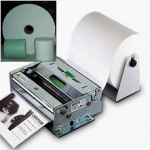 Bobines papier thermique grande autonomie format 112MMx120MMx25.4MM 80 GRS