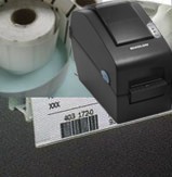 Etiquettes cartonnées non adhésives pour imprimantes BIXOLON