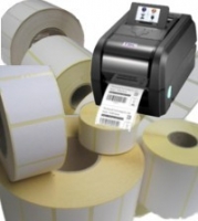 Lot De 10 400 Étiquettes Thermiques Bizerba 58x43mm Sans BPA Adhérence Permanente