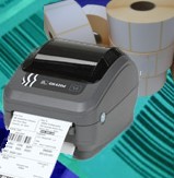 Etiquettes imprimantes ZEBRA - Vélin 57 MM x 32 MM