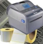 Etiquettes imprimantes INTERMEC - velin 34 MM x 24 MM