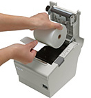 Rouleaux thermiques 80mm x 80m x 12mm – Bobine papier thermique pour caisse  enregistreuse avec imprimante de ticket - Rouleau thermique 80x80x12 