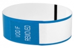 Bracelets thermique bleu pour imprimantes Intermec