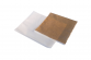 Pochettes alimentaires Kraft avec face transparente 250x250mm - Carton de 1 000